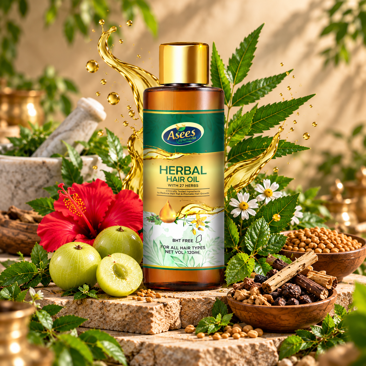 Asees™ Herbal Hair Oil
